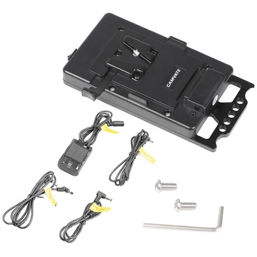 CAMVATE V-Mount Battery Plate Splitter with Cheese Plate Mounting