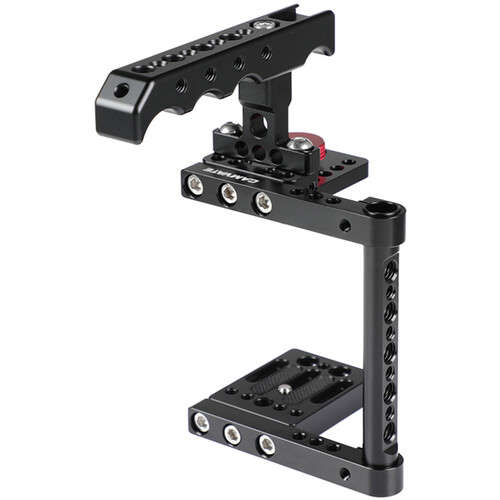 CAMVATE Half Cage Rig with Top Cheese Handle Grip for Canon M50