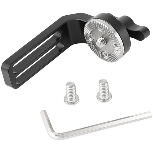 CAMVATE ARRI-Style Rosette Extension Plate with Dual 1/4"-20 Slots