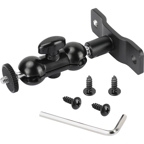 CAMVATE Dual-Ball Head with 1/4"-20 Screw Mount and Wall Mount Base