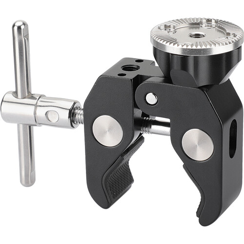 CAMVATE Multipurpose Super Crab Clamp & ARRI Rosette Mount M6 Female Thread