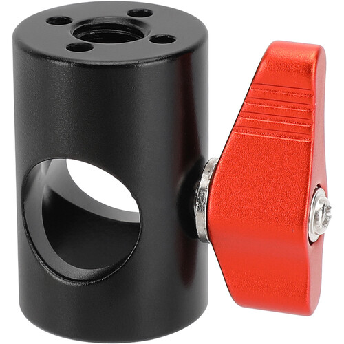 CAMVATE Light Stand Adapter with ARRI Locating Hole (Red Lever)