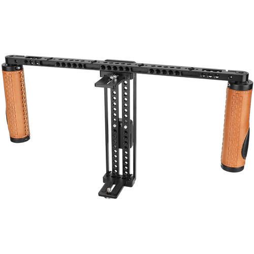 CAMVATE Height-Adjustable Monitor Cage with Leather Handgrips