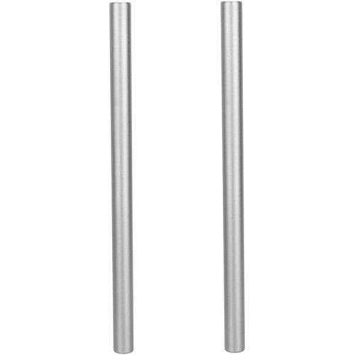 CAMVATE 15mm Aluminum Rod Set (Titanium, 9.8")