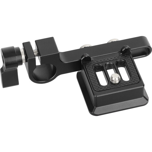 CAMVATE Arca-Type Quick Release Plate with 15mm Rod Clamp for Mirrorless Cameras
