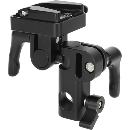 CAMVATE Quick Release V-Mount to C-Stand/Baby Pin Adapter