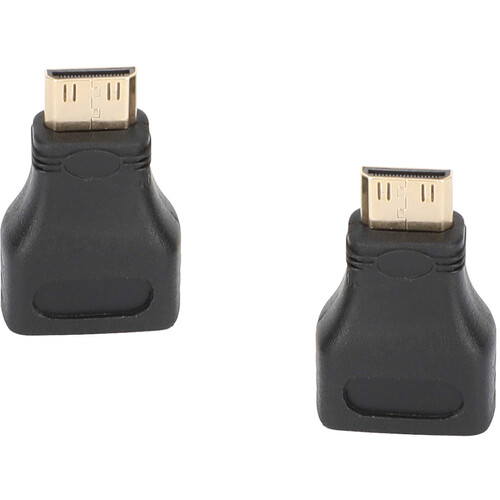 CAMVATE HDMI Female to Mini-HDMI Male Adapter (2-Pack)