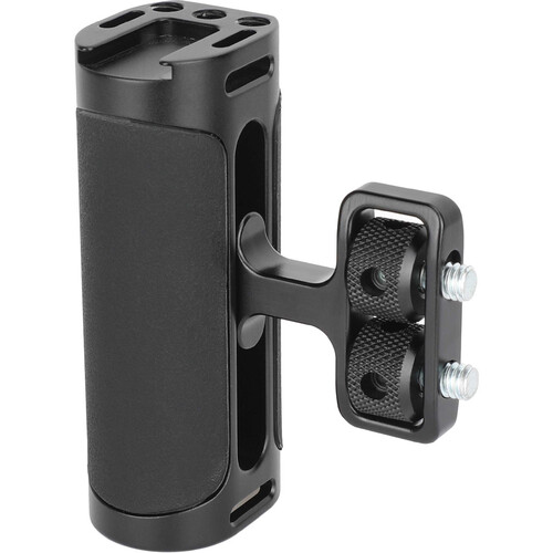 CAMVATE Side Handle with Dual 1/4"-20 Screw Mount (Black)