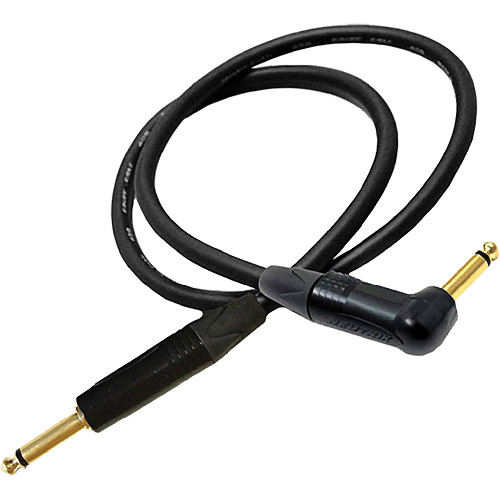 Canare 25' GS6RATSTS25 GS-6 Guitar/Instrument Cable (Unbalanced, Black)