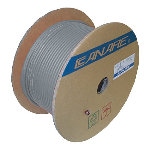 Canare 4S11 4-Conductor Speaker Bulk Cable (328', Gray)