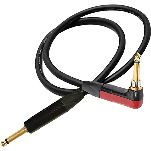 Canare 50' GS6RASSTS50 GS-6 Guitar/Instrument Cable (Unbalanced, Black)