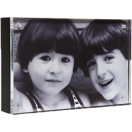 Canetti Design Group Wood Back Magnet Frame (3.5 x 5", Black)