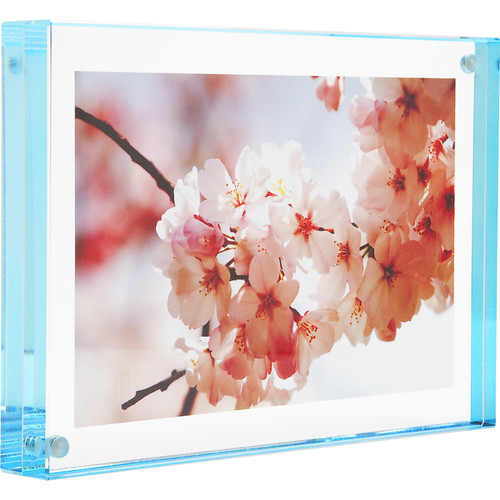 Canetti Design Group Color Edge Magnet Frame (Aqua, 4 x 6")
