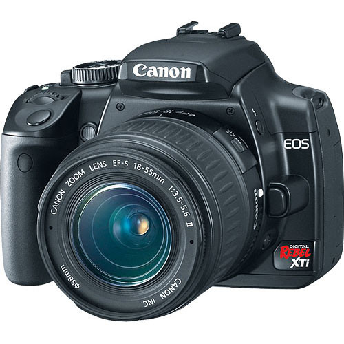 Canon EOS Digital Rebel XTi Digital Camera Kit (Black) with 18-55mm Lens