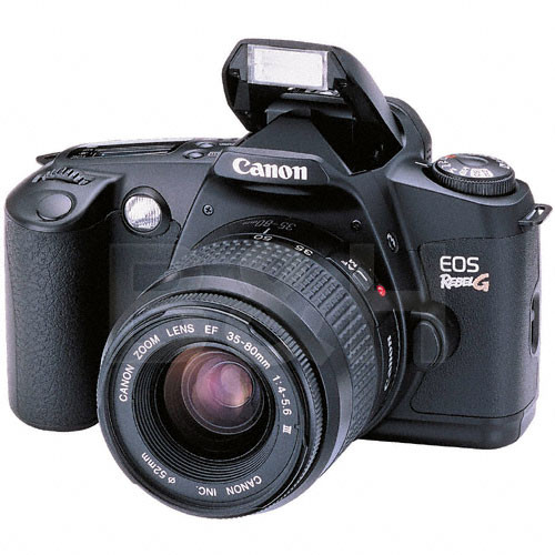 Canon EOS Rebel G 35mm SLR Autofocus Camera with 35-80mm f/4-5.6 EF III Lens