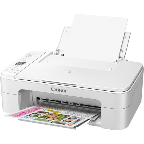 Canon PIXMA TS3120 Wireless All-in-One Inkjet Printer (White)