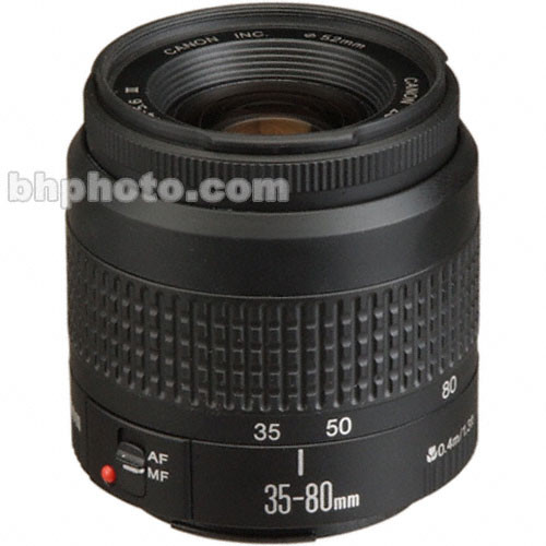 Canon Zoom Wide Angle-Telephoto EF 35-80mm f/4.0-5.6 III Autofocus Lens