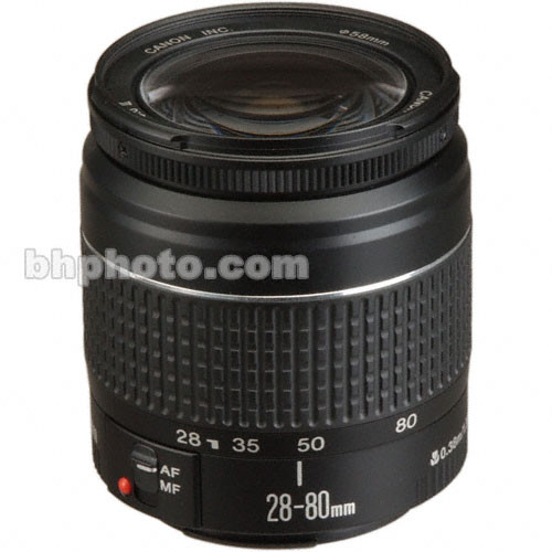 Used Canon Zoom Wide Angle-Telephoto EF 28-80mm 2557A001 B&H