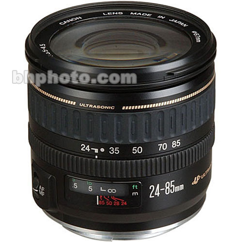 Canon Zoom Wide Angle-Telephoto EF 24-85mm f/3.5-4.5 USM Autofocus Lens