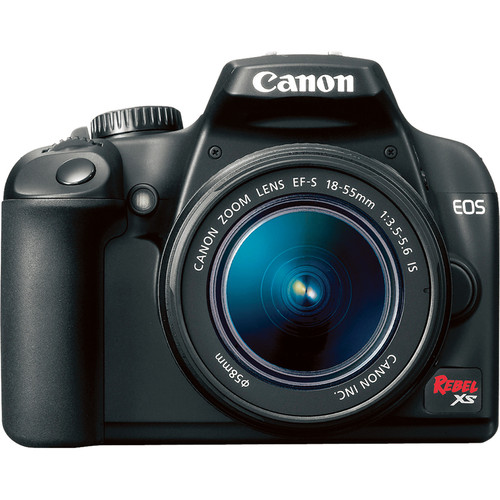 Canon EOS Rebel XS SLR Digital Camera (Black) with 18-55mm IS Lens Kit
