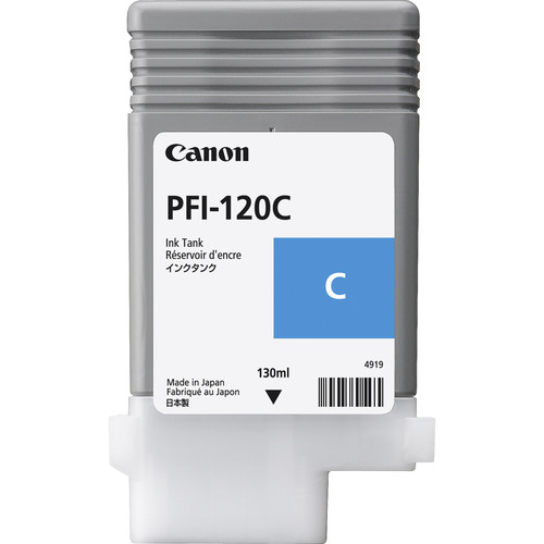 Canon PFI-120 Cyan Ink Cartridge (130mL) 2886C001AA B&H Photo