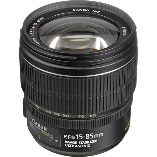 Used Canon EF-S 15-85mm f/3.5-5.6 IS USM Lens 3560B002 B&H Photo