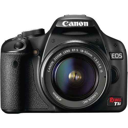 Canon EOS Rebel T1i (500D) Digital SLR Kit w/EF-S 18-55mm f/3.5-5.6 IS Lens