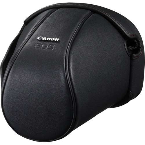 Canon EH20-L Semi Hard Leather Case for EOS 5D Mark II, 6D, 7D, 7D Mark II Cameras (Black)