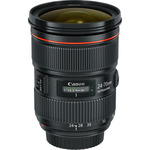 Canon EF 24-70mm f/2.8L II USM／レンズフード付き Canon EF 24-70mm f/2.8L II USM Lens (Refurbished) 5175B002B B&H