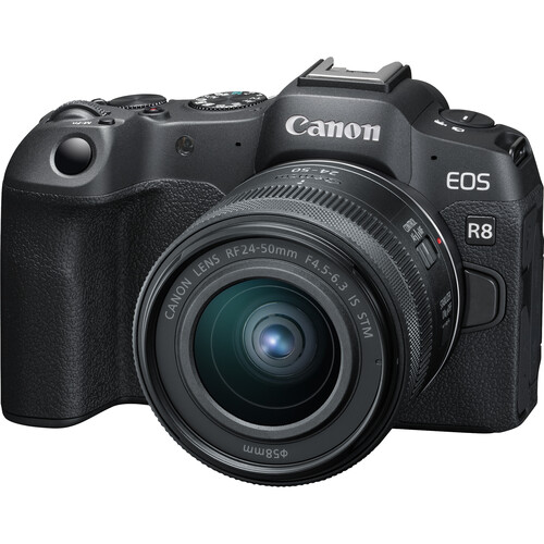 Used Canon EOS R8 Mirrorless Camera with RF 24-50mm 5803C012 B&H