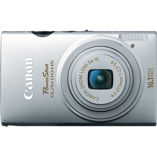 Canon PowerShot ELPH 110 HS Digital Camera (Silver)