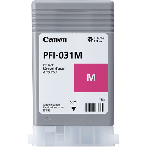 Canon PFI-031M Magenta Pigment Ink Tank (55mL)