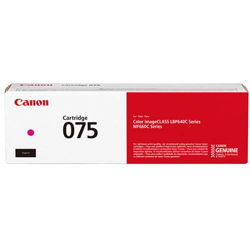 Canon 075 Magenta Toner Cartridge 6363C001 B&H Photo Video