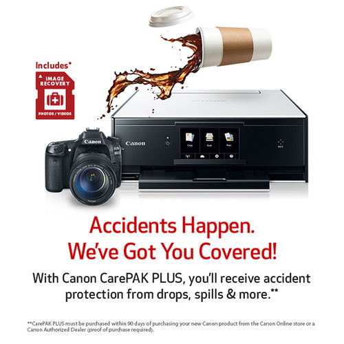 Canon 2-Year CarePAK PLUS Service Plan with ADP for Inkjet Multi-Function Printers ($450.00-$499.99)