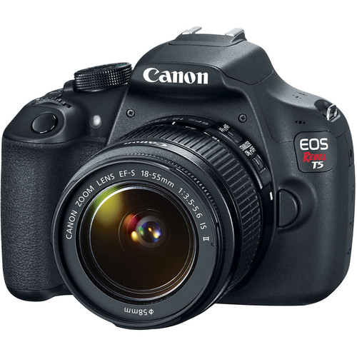 Canon EOS Rebel T5 DSLR Camera with 18-55mm Lens