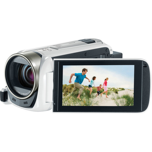 Canon VIXIA HF R500 Full HD Camcorder (White) 9176B002 B&H Photo