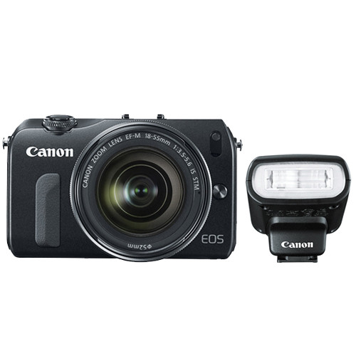 Canon EOS M Mirrorless Digital Camera with 18-55mm CAEM185590