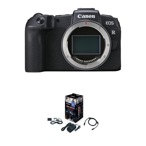 Canon EOS RP Mirrorless Camera and Webcam Starter Kit
