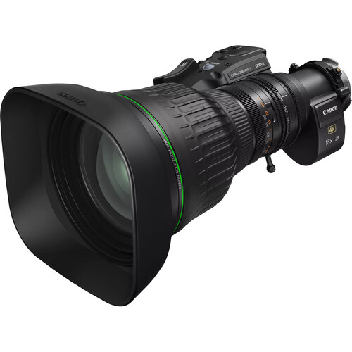 Canon CJ18ex28B IASE T 2/3" UHDGC Super-Telephoto Lens with 2x Zoom Extender