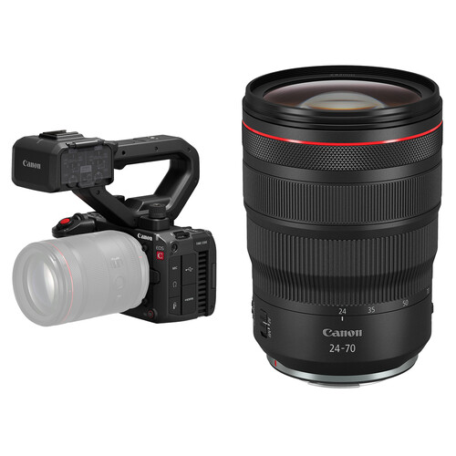 Canon EOS C50 Full-Frame Cinema Camera with 24-70mm f/2.8 L IS USM Lens Kit