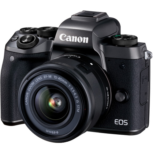 Canon EOS M5 Mirrorless Digital Camera with 15-45mm Lens B&H
