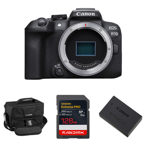 Canon EOS R10 Mirrorless Camera with Essentials+ Kit