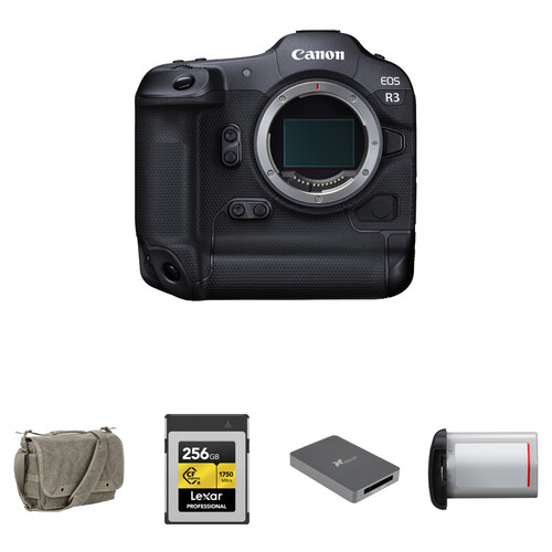 Canon EOS R3 Mirrorless Camera with Essentials+ Kit