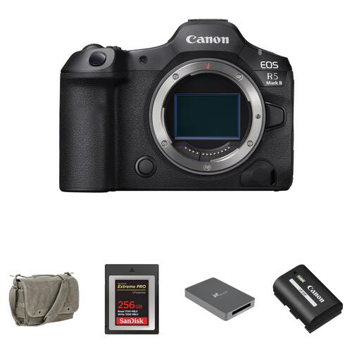 Canon EOS R5 Mark II Mirrorless Camera with Essentials+ Kit