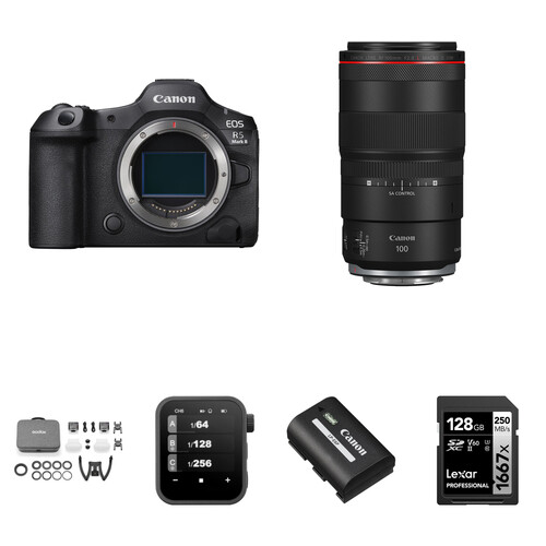 Canon EOS R5 Mark II Mirrorless Camera with Dental Photography Advanced Kit