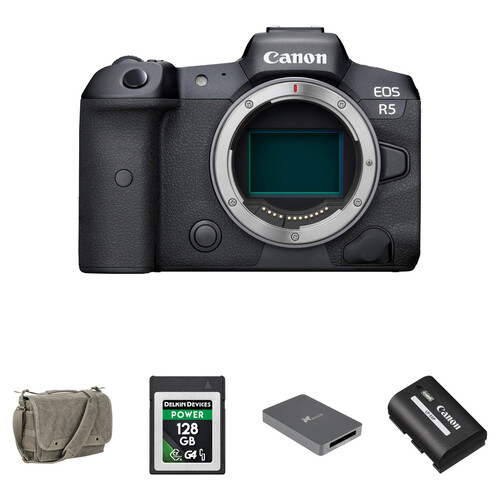 Canon EOS R5 Mirrorless Camera with Essentials+ Kit