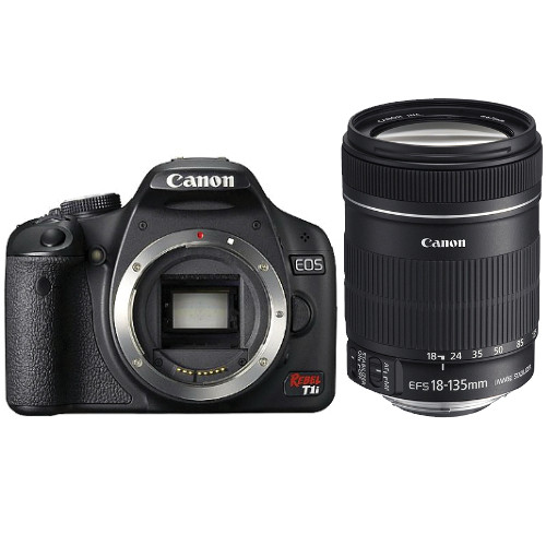 Canon EOS Rebel T1i (500D) Digital SLR Camera with 18-135mm IS Lens