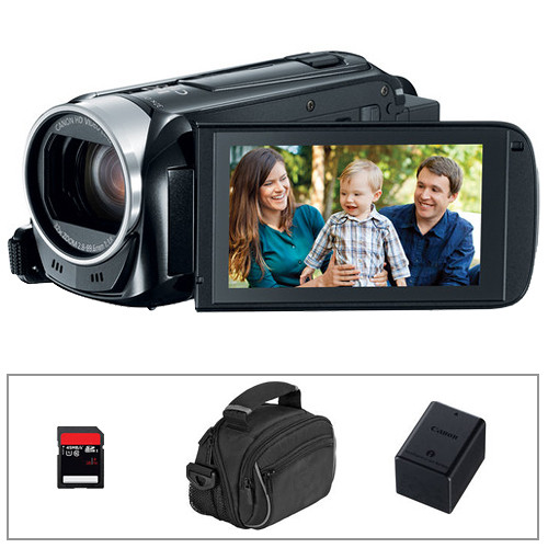 Canon VIXIA HF R400 Full HD Camcorder Basic Kit B&H Photo Video