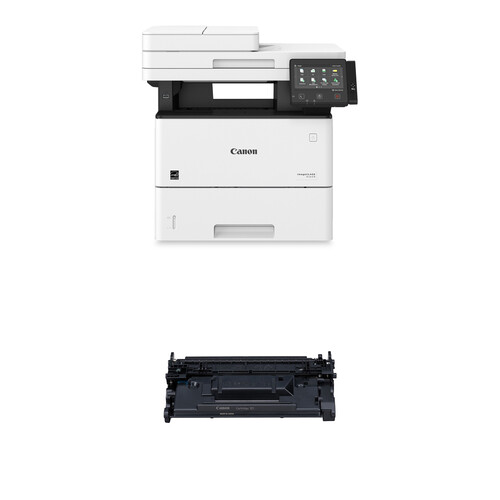 Canon imageCLASS D1650 All-in-One Monochrome Laser Printer with Toner Cartridge Kit