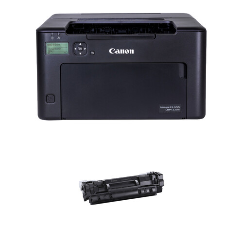 Canon imageCLASS LBP122dw Wireless Monochrome Laser Printer with High-Capacity Black Toner Cartridge Kit